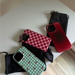 2 brand new burga 16 pro phone cases